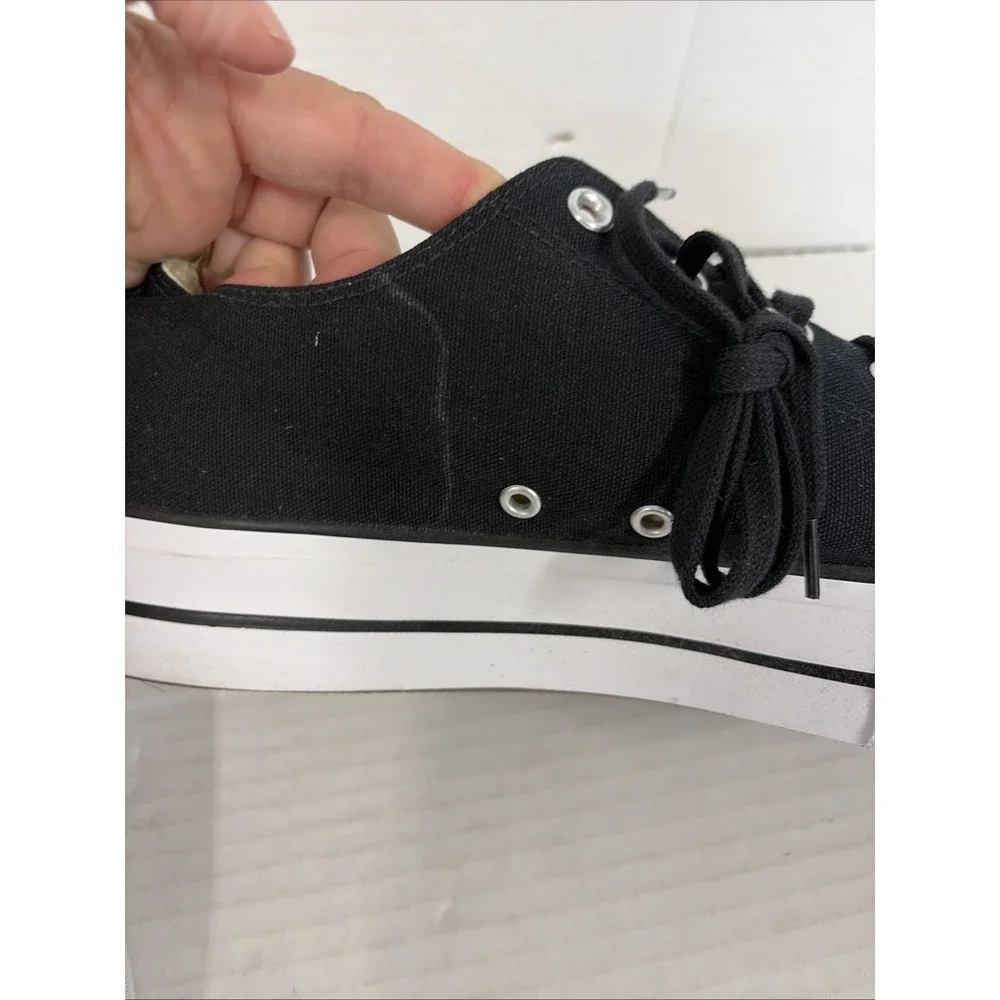 Converse Chuck Taylor All Star Lift Platform Black Women's 14 560250C NWOB S1